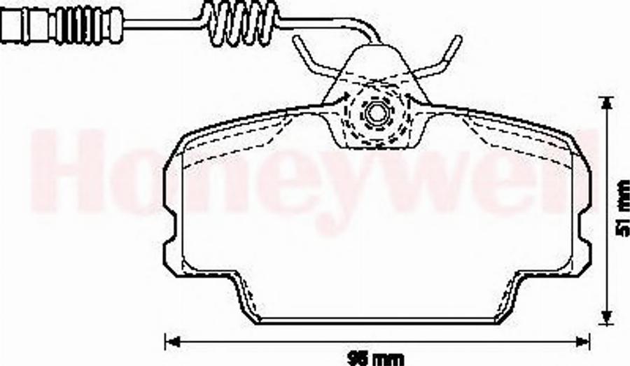 BENDIX 571868B - Bremžu uzliku kompl., Disku bremzes ps1.lv