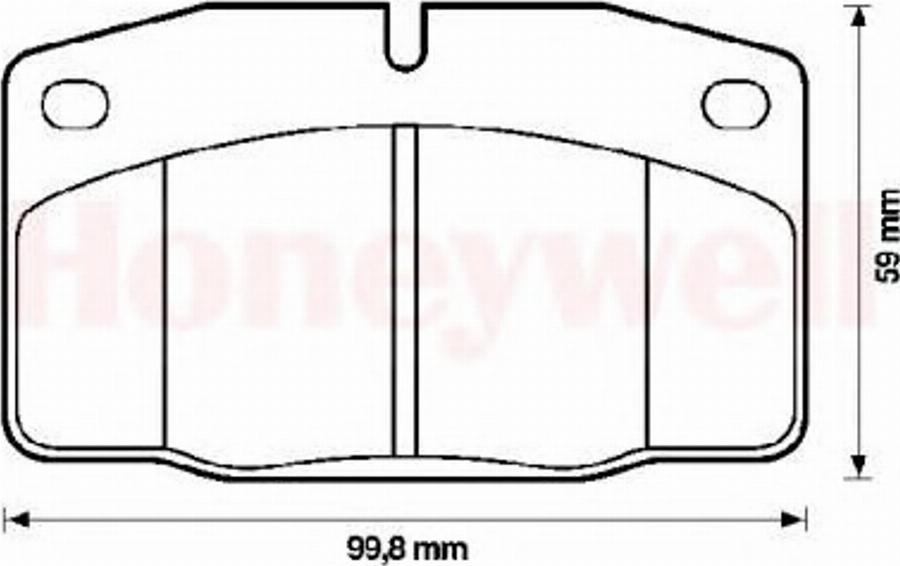 BENDIX 571833B - Bremžu uzliku kompl., Disku bremzes ps1.lv