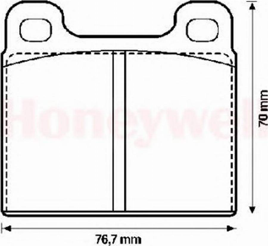 BENDIX 571215X - Bremžu uzliku kompl., Disku bremzes ps1.lv