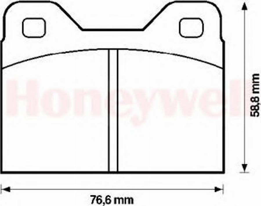 BENDIX 571222B - Bremžu uzliku kompl., Disku bremzes ps1.lv