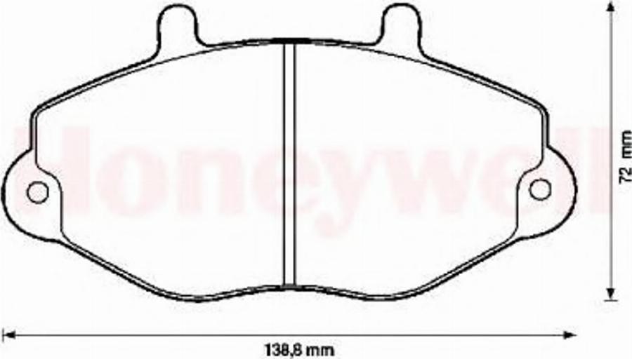 BENDIX 571746B - Bremžu uzliku kompl., Disku bremzes ps1.lv