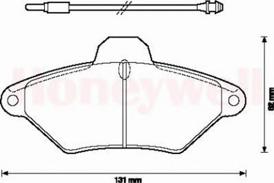 BENDIX 571757B - Bremžu uzliku kompl., Disku bremzes ps1.lv