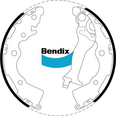 Bendix-AU BS5014 - Bremžu loku komplekts ps1.lv