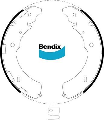 Bendix-AU BS5018 - Bremžu loku komplekts ps1.lv