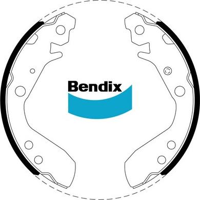 Bendix-AU BS5012 - Bremžu loku komplekts ps1.lv