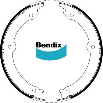 Bendix-AU BS5292 - Bremžu loku kompl., Stāvbremze ps1.lv