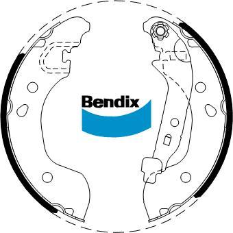 Bendix-AU BS5261 - Bremžu loku komplekts ps1.lv