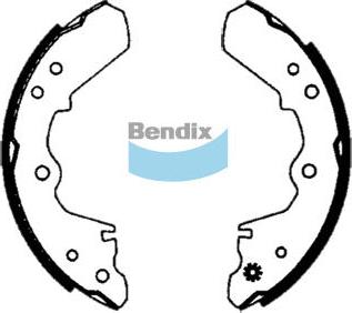 Bendix-AU BS1595 - Bremžu loku komplekts ps1.lv