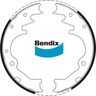 Bendix-AU BS1665 - Bremžu loku komplekts ps1.lv