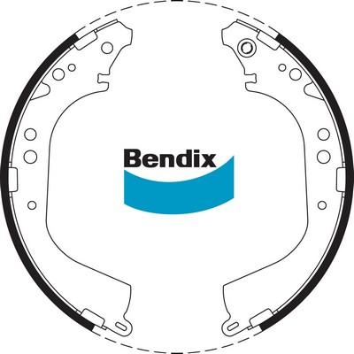 Bendix-AU BS1668 - Bremžu loku komplekts ps1.lv