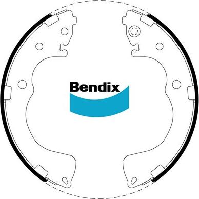 Bendix-AU BS1845 - Bremžu loku komplekts ps1.lv