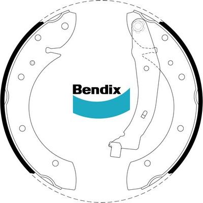 Bendix-AU BS1805 - Bremžu loku komplekts ps1.lv