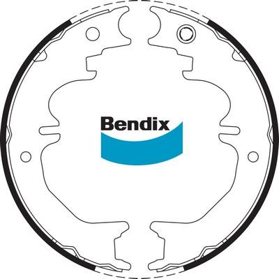 Bendix-AU BS1744 - Bremžu loku kompl., Stāvbremze ps1.lv