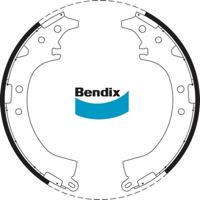 Bendix-AU BS1747 - Bremžu loku komplekts ps1.lv