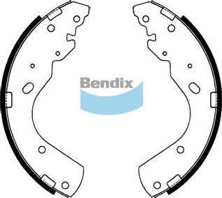 Bendix-AU BS1769 ULT4WD - Bremžu loku komplekts ps1.lv