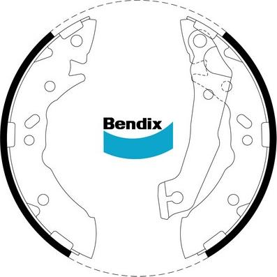 Bendix-AU BS1739 - Bremžu loku komplekts ps1.lv