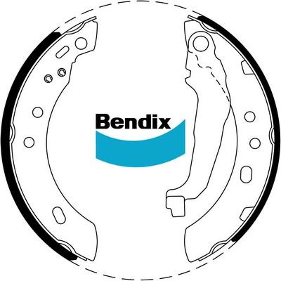 Bendix-AU BS1725 - Bremžu loku komplekts ps1.lv