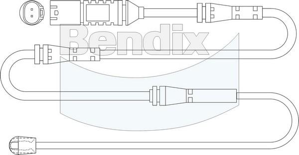 Bendix-AU BWS1156 - Indikators, Bremžu uzliku nodilums ps1.lv