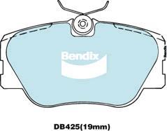 Bendix-AU DB425 EURO+ - Bremžu uzliku kompl., Disku bremzes ps1.lv