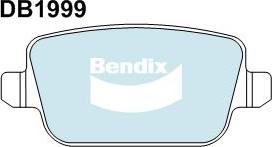 Bendix-AU DB1999 EURO+ - Bremžu uzliku kompl., Disku bremzes ps1.lv