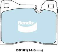 Bendix-AU DB161 GCT - Bremžu uzliku kompl., Disku bremzes ps1.lv