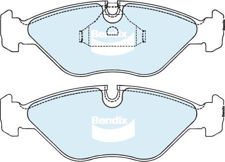 Bendix-AU DB1156 GCT - Bremžu uzliku kompl., Disku bremzes ps1.lv