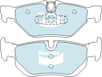 Bendix-AU DB1858 EURO+ - Bremžu uzliku kompl., Disku bremzes ps1.lv