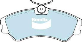 Bendix-AU DB1316 HD - Bremžu uzliku kompl., Disku bremzes ps1.lv