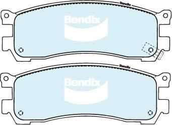 Bendix-AU DB1222 GCT - Bremžu uzliku kompl., Disku bremzes ps1.lv