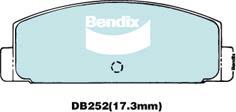 Bendix-AU DB252 GCT - Bremžu uzliku kompl., Disku bremzes ps1.lv