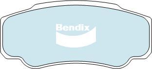 Bendix-AU DB2046 HD - Bremžu uzliku kompl., Disku bremzes ps1.lv