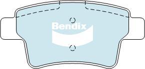 Bendix-AU DB2041 EURO+ - Bremžu uzliku kompl., Disku bremzes ps1.lv