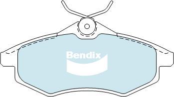 Bendix-AU DB2042 EURO+ - Bremžu uzliku kompl., Disku bremzes ps1.lv