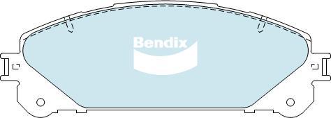 Bendix-AU DB2004 HD - Bremžu uzliku kompl., Disku bremzes ps1.lv