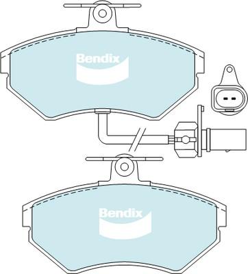 Bendix-AU DB2193 GCT - Bremžu uzliku kompl., Disku bremzes ps1.lv