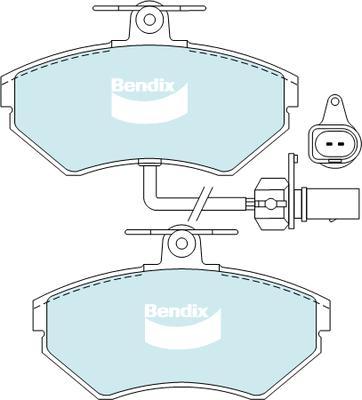 Bendix-AU DB2193 EURO+ - Bremžu uzliku kompl., Disku bremzes ps1.lv