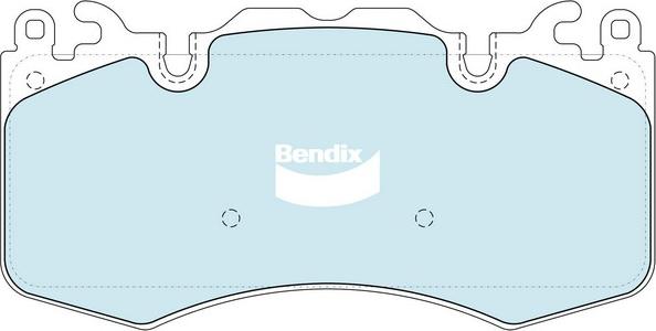 Bendix-AU DB2204 HD - Bremžu uzliku kompl., Disku bremzes ps1.lv