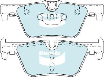 Bendix-AU DB2224 EURO+ - Bremžu uzliku kompl., Disku bremzes ps1.lv