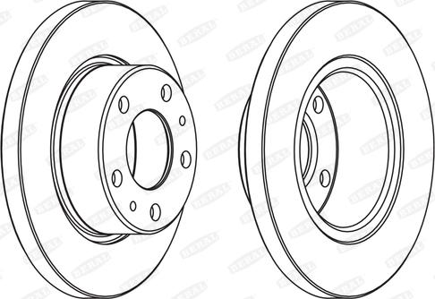 Beral BCR194A - Bremžu diski ps1.lv