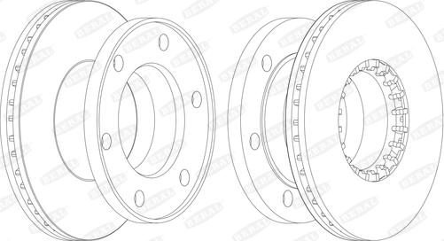 Beral BCR174A - Bremžu diski ps1.lv