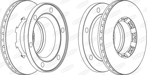 Beral BCR175A - Bremžu diski ps1.lv
