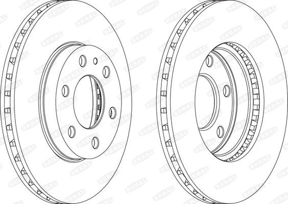 Beral BCR314A - Bremžu diski ps1.lv