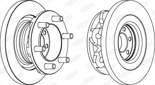 Beral BCR313A - Bremžu diski ps1.lv