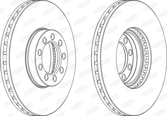 Beral BCR329A - Bremžu diski ps1.lv