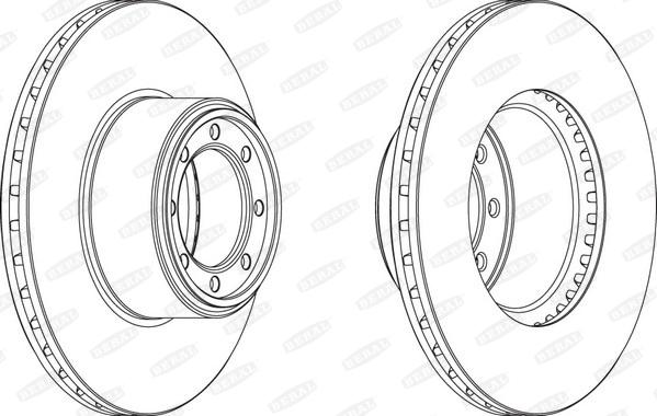 Beral BCR320A - Bremžu diski ps1.lv
