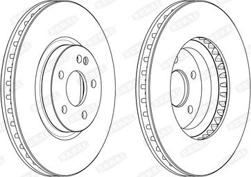 Beral BCR379A - Bremžu diski ps1.lv