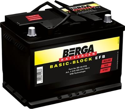 BERGA 5705000767902 - Startera akumulatoru baterija ps1.lv