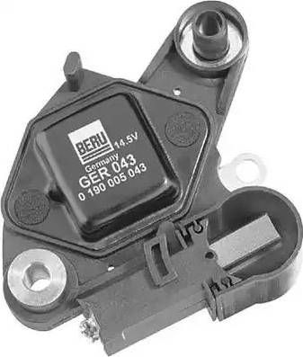 BorgWarner (BERU) GER043 - Ģeneratora sprieguma regulators ps1.lv