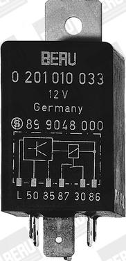 BorgWarner (BERU) GR033 - Relejs, Palaišanas iekārta ps1.lv