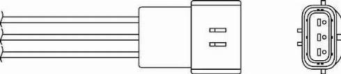 BorgWarner (BERU) OZH095 - Lambda zonde ps1.lv